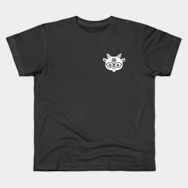 Devilishly Cute - Pocket Design Kids T-Shirt by hya_bm